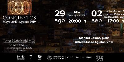 Jueves Musicales del MIQ presenta al Dúo Manuel Ramos y Alfredo Isaac Aguilar