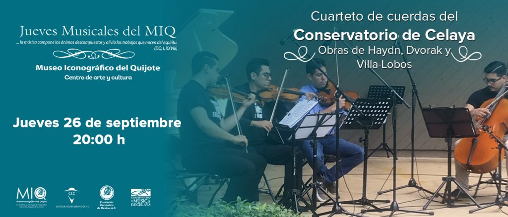 Cuarteto de cuerdas del Conservatorio de Celaya - Jueves Musicales del MIQ