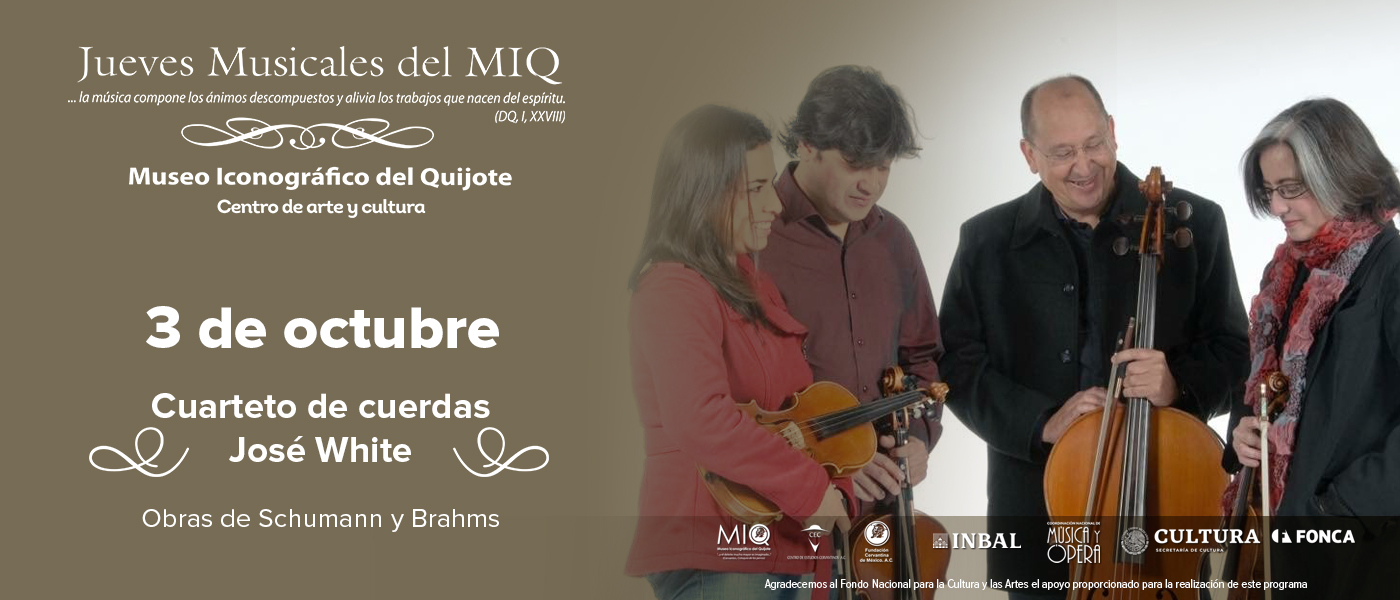 Cuarteto José White - Jueves Musicales del MIQ